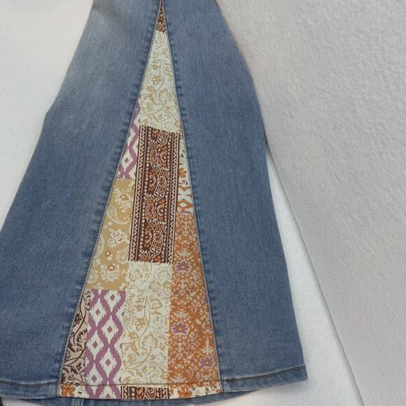 Est 1946 Denim elastic waist flare with panel insert jean 10P - Picture 7 of 9